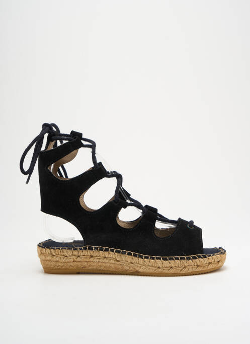 Espadrilles noir NICOLE pour femme