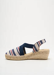 Espadrilles bleu NICOLE pour femme seconde vue