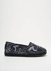 Espadrilles noir NICOLE pour femme seconde vue