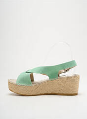 Espadrilles vert NICOLE pour femme seconde vue