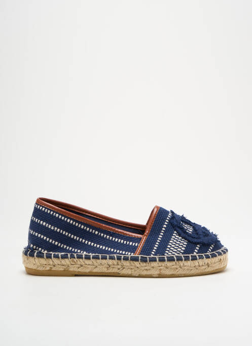 Espadrilles bleu L'ESPADRILLE DE NICOLE pour femme