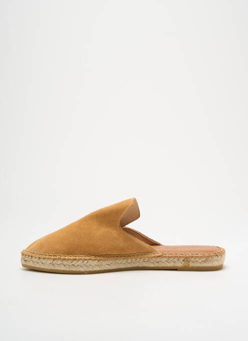 Espadrilles marron L'ESPADRILLE DE NICOLE pour femme