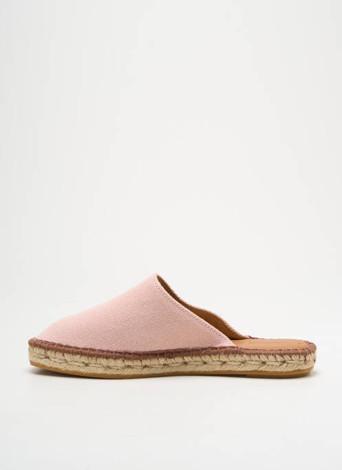 Espadrilles rose L'ESPADRILLE DE NICOLE pour femme