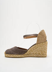 Espadrilles marron CASTANER pour femme seconde vue