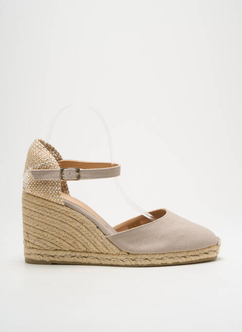Espadrilles beige CASTANER pour femme