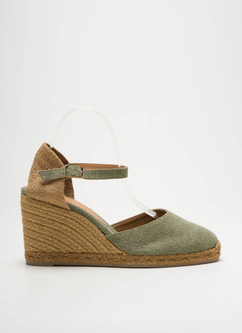 Espadrilles vert CASTANER pour femme