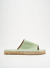 Espadrilles bout ouvert vert LORMY homme