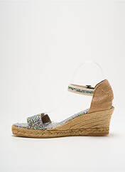 Espadrilles bleu NICOLE pour femme seconde vue