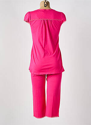 Pyjama manches courtes rose CANAT femme