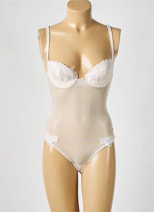 Body lingerie rose VALISERE pour femme