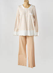 Pyjama beige CANAT pour femme seconde vue