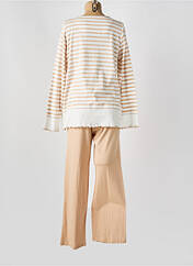 Pyjama beige CANAT pour femme seconde vue