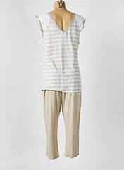 Pyjama beige LES FLANEUSES pour femme seconde vue