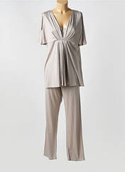 Pyjama beige PLUTO pour femme seconde vue