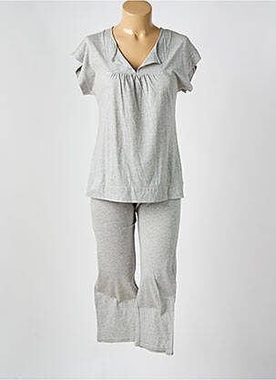 Pyjama gris LE CHAT pour femme