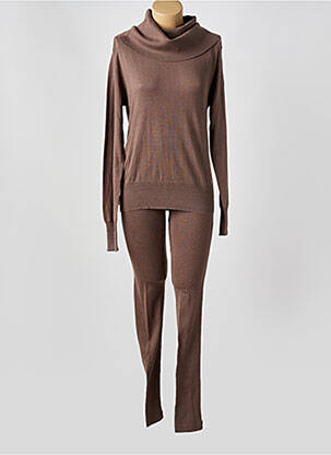 Pyjama marron TAUBERT pour femme