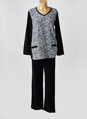 Pyjama noir CANAT pour femme seconde vue