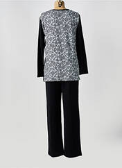 Pyjama noir CANAT pour femme seconde vue