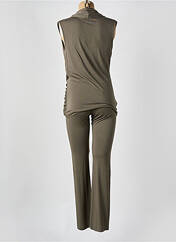 Pyjama vert MARJOLAINE pour femme seconde vue