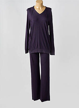 Pyjama violet PLUTO pour femme