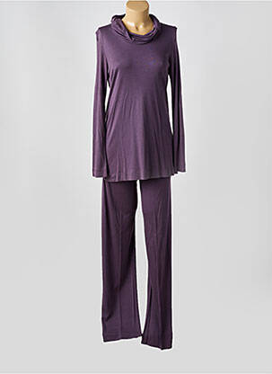 Pyjama violet PLUTO pour femme