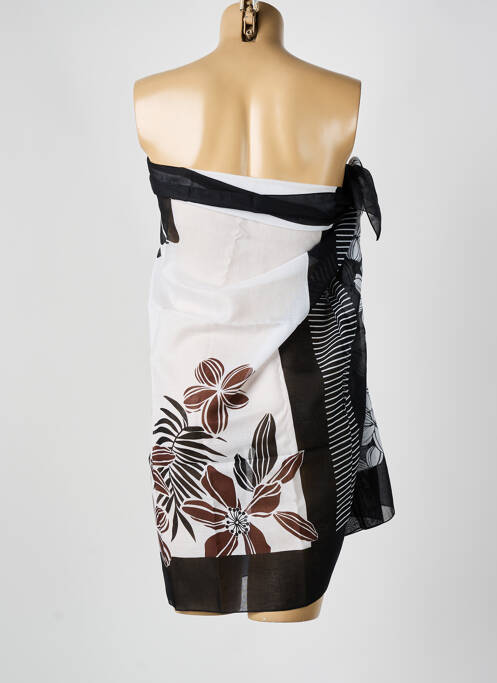 Paréo noir LIDEA pour femme