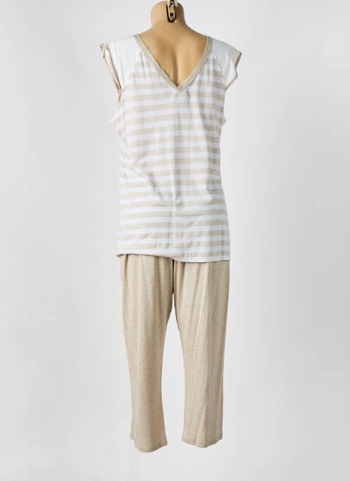 Pyjama beige LES FLANEUSES pour femme