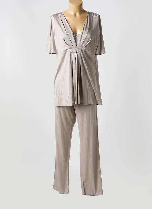 Pyjama beige PLUTO pour femme