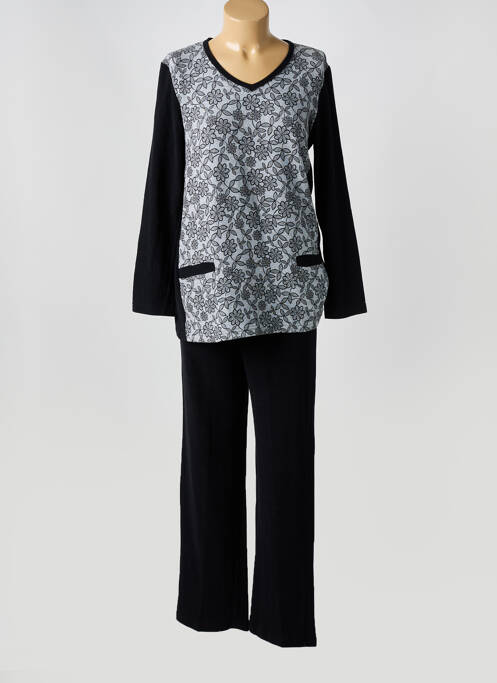 Pyjama noir CANAT pour femme
