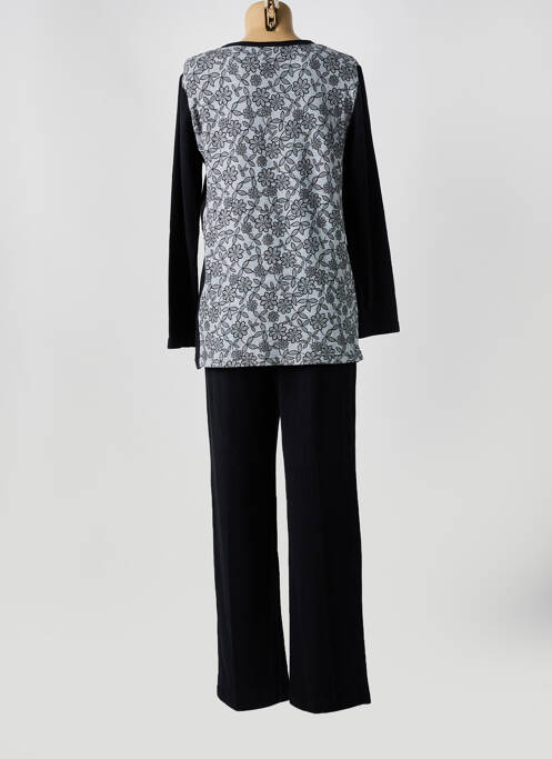 Pyjama noir CANAT pour femme