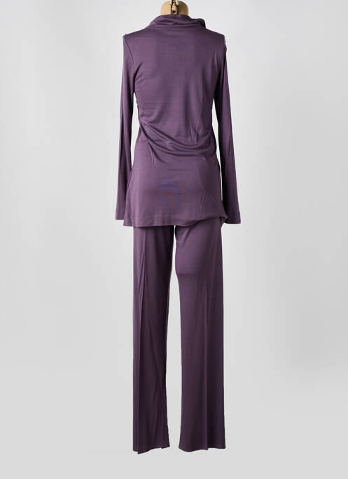 Pyjama violet PLUTO pour femme