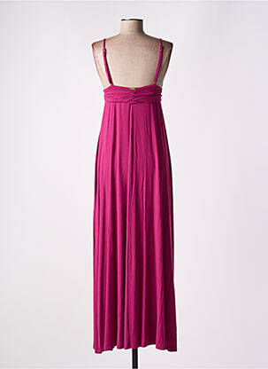 Robe longue sans manche sans manche violet MARYAN MEHLHORN femme