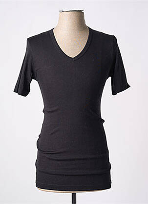 T-shirt coupe cintrée manches courtes noir CALIDA homme