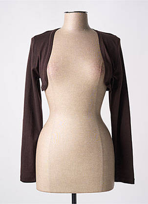 Boléro marron OSCALITO pour femme