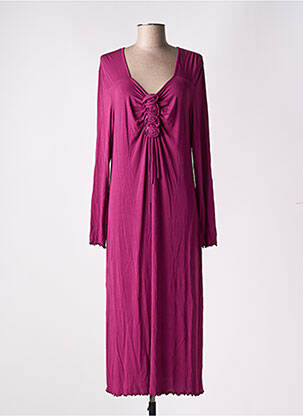Chemise de nuit violet LUNA DI SETA pour femme