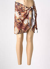 Paréo marron JANINE ROBIN pour femme seconde vue