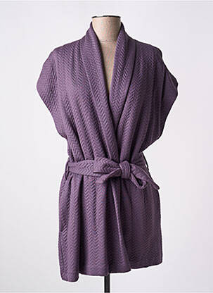 Robe de chambre violet PLUTO pour femme