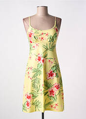 Robe de plage jaune JANINE ROBIN pour femme seconde vue
