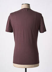 T-shirt marron HOM pour homme seconde vue
