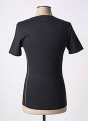 T-shirt noir SLOGGI pour homme seconde vue