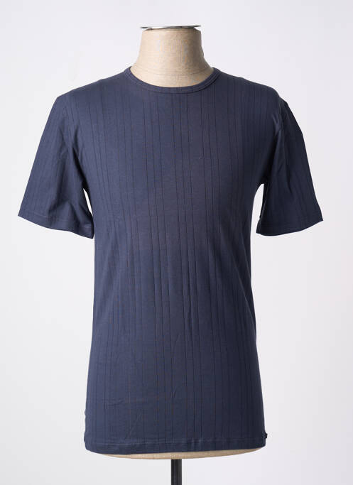 T-shirt coupe cintrée manches courtes bleu CALIDA homme