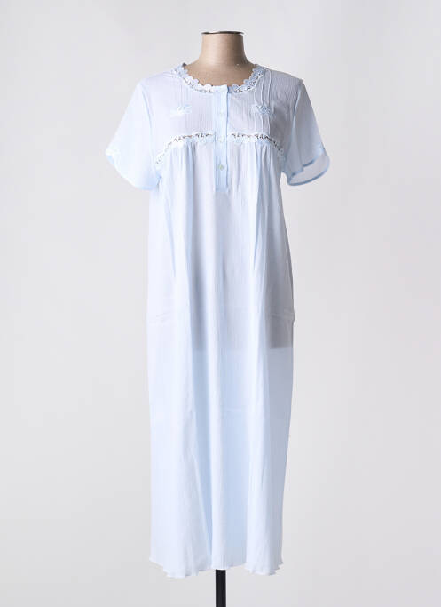 Chemise de nuit bleu REGENCE pour femme