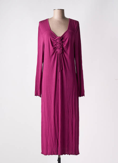 Chemise de nuit violet LUNA DI SETA pour femme