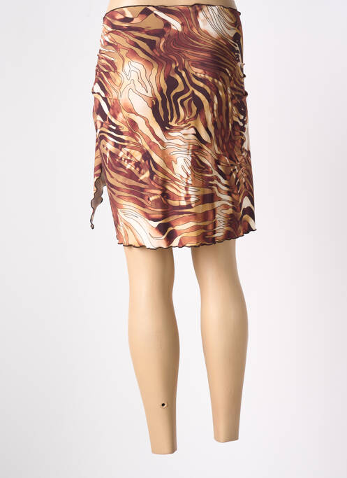 Paréo marron JANINE ROBIN femme