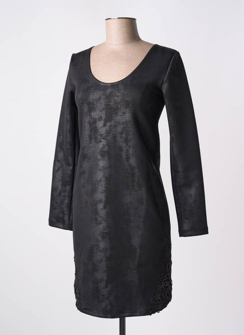 Robe courte noir SUGGEST pour femme