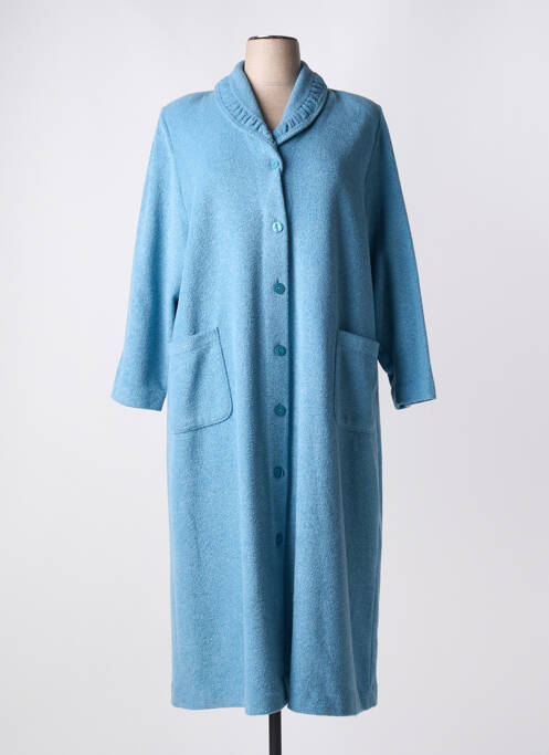 Robe de chambre bleu EGATEX pour femme