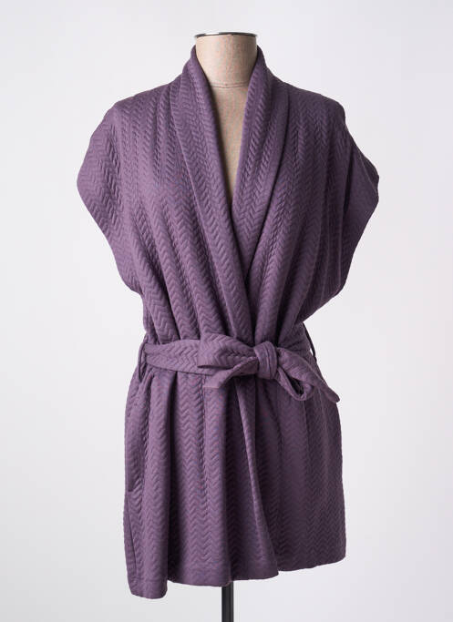 Robe de chambre violet PLUTO pour femme
