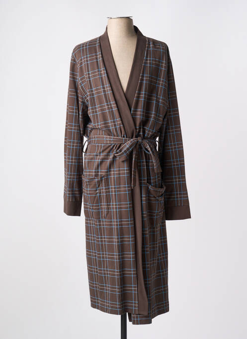 Robe de chambre marron SOY pour homme