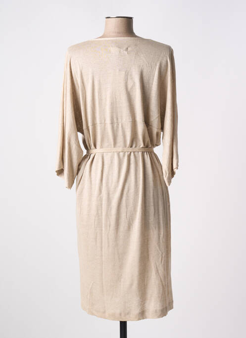 Robe mi-longue beige SO...SPA pour femme
