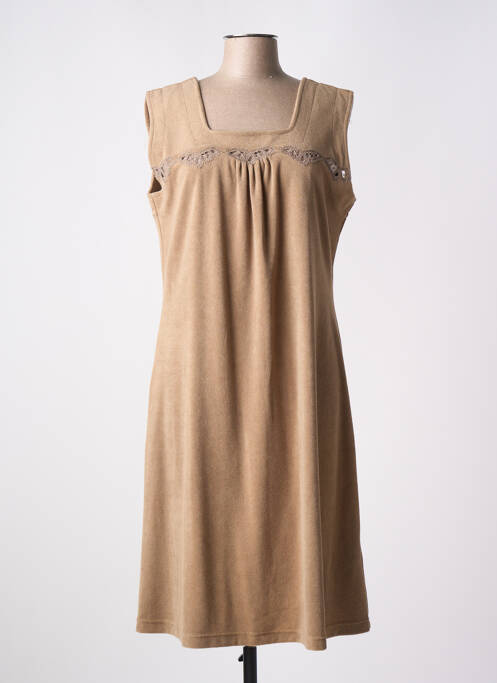 Robe mi-longue marron TAUBERT pour femme